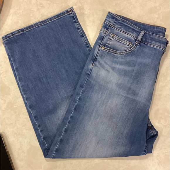 J JILL DENIM Womens High Rise Full Crop Jeans - Picture 3 of 13